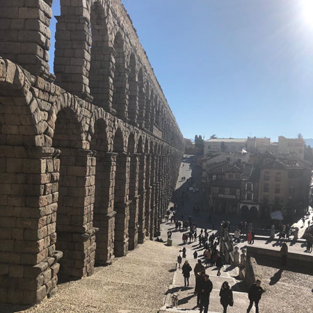 Segovia, España - Ene 2020
