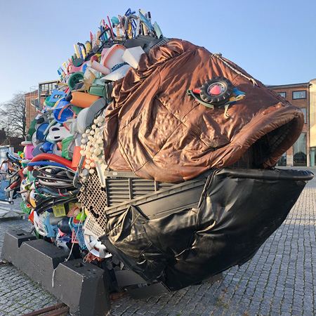 Esc. de basura marina Mar - Helsingør - Dinamarca 2020